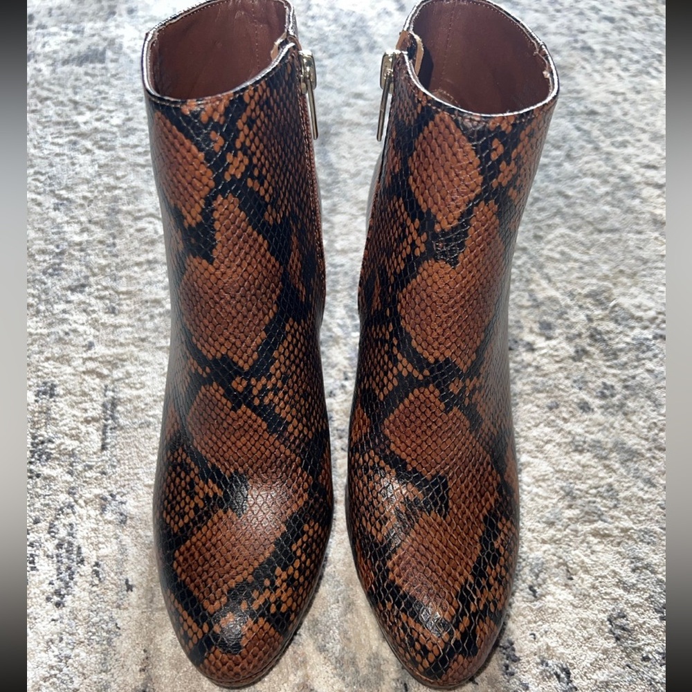 Vince Camuto snakeskin boots